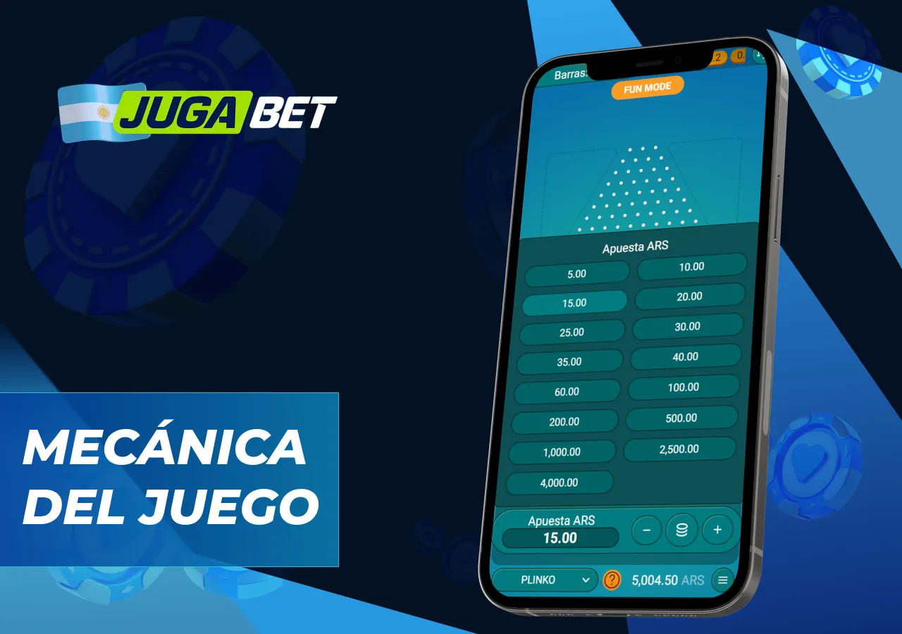 En el casino Jugabet, la mecánica de Plinko se basa en resultados aleatorios y multiplicadores.